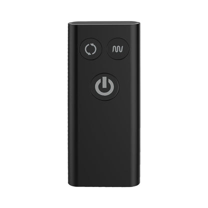 NEXUS - REVO STEALTH REMOTE CONTROL ROTATING PROSTATE MASSAGER - BLACK