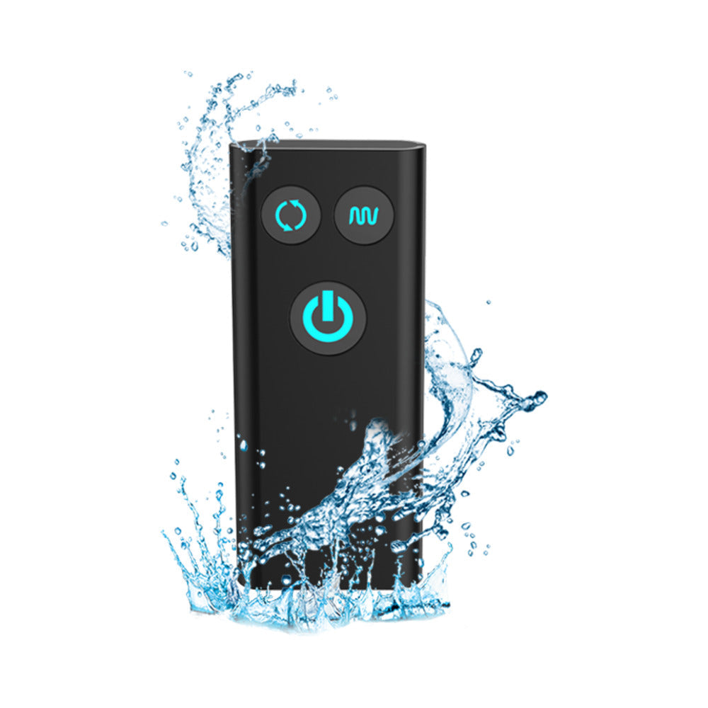 NEXUS - REVO STEALTH REMOTE CONTROL ROTATING PROSTATE MASSAGER - BLACK