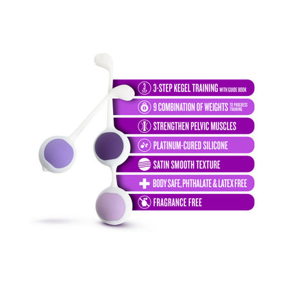 WELLNESS KEGEL TRAINING KIT PURPLE