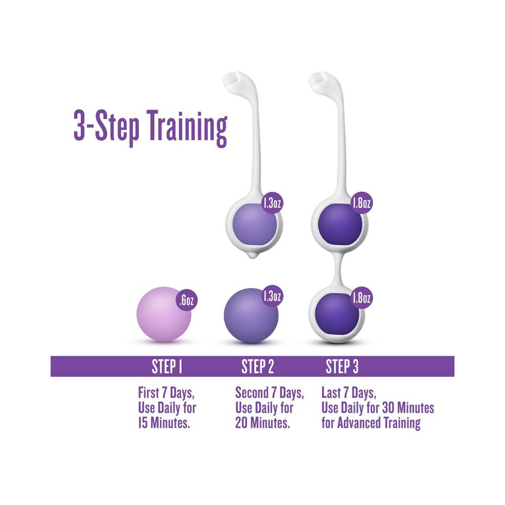 WELLNESS KEGEL TRAINING KIT PURPLE