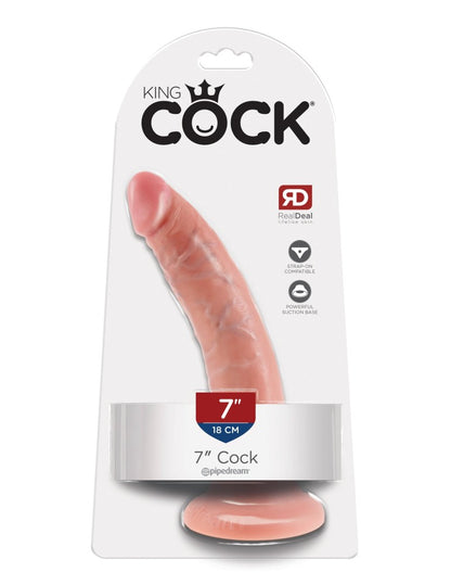 PIPEDREAM - KING COCK - 7" COCK  LIGHT