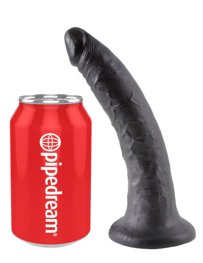 PIPEDREAM - KING COCK - 7" COCK  BLACK