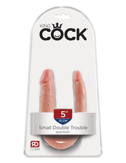 PIPEDREAM - KING COCK - SMALL DOUBLE TROUBLE  LIGHT
