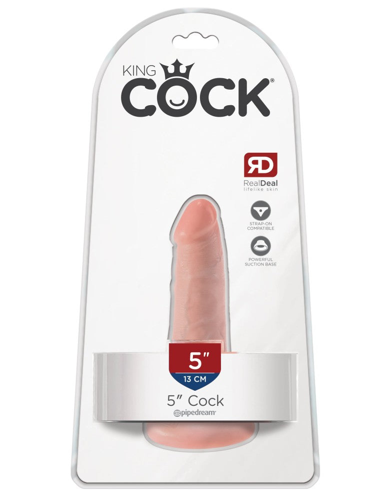 PIPEDREAM - KING COCK - 5" COCK  LIGHT