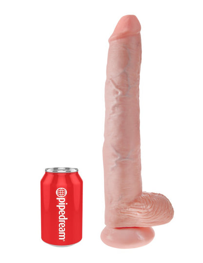 PIPEDREAM - KING COCK - 14" COCK WITH BALLS  LIGHT