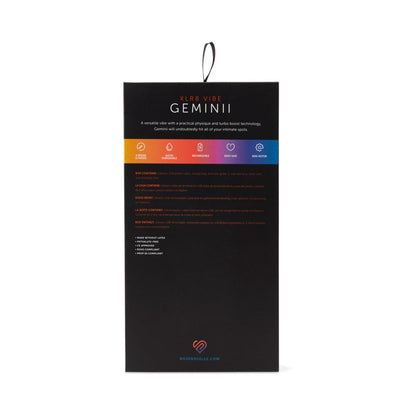 NU SENSUELLE GEMINII XLR8 14 FUNC DOUBLE MOTOR VIBE - ULTRA VIOLET