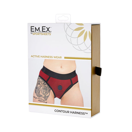 SPORTSHEETS EM.EX. CONTOUR HARNESS XS