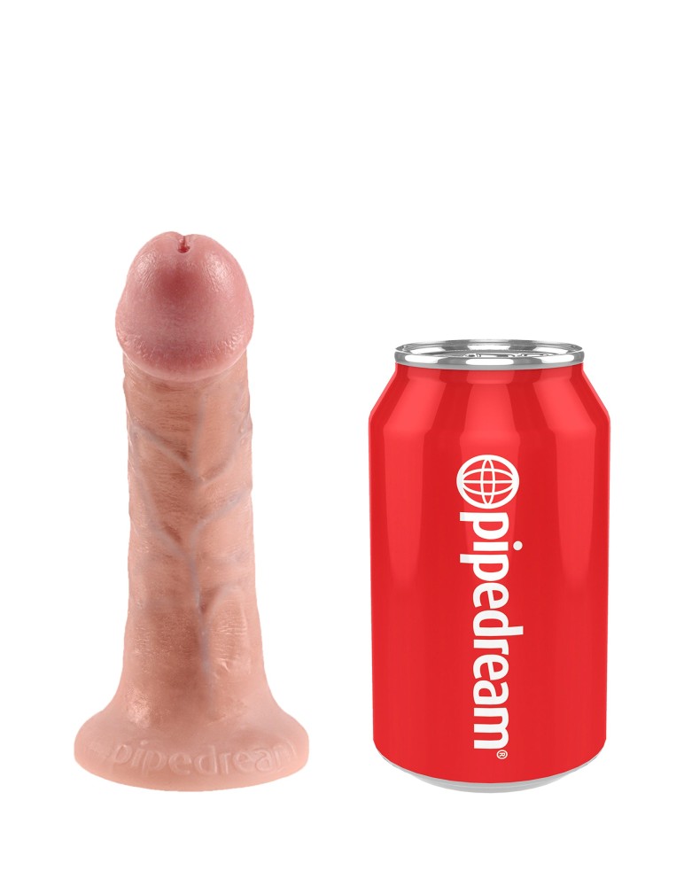 PIPEDREAM - KING COCK - STRAP ON HARNESS WITH 6" COCK  LIGHT