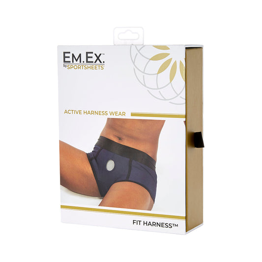 SPORTSHEETS EM.EX. FIT HARNESS NAVY XS