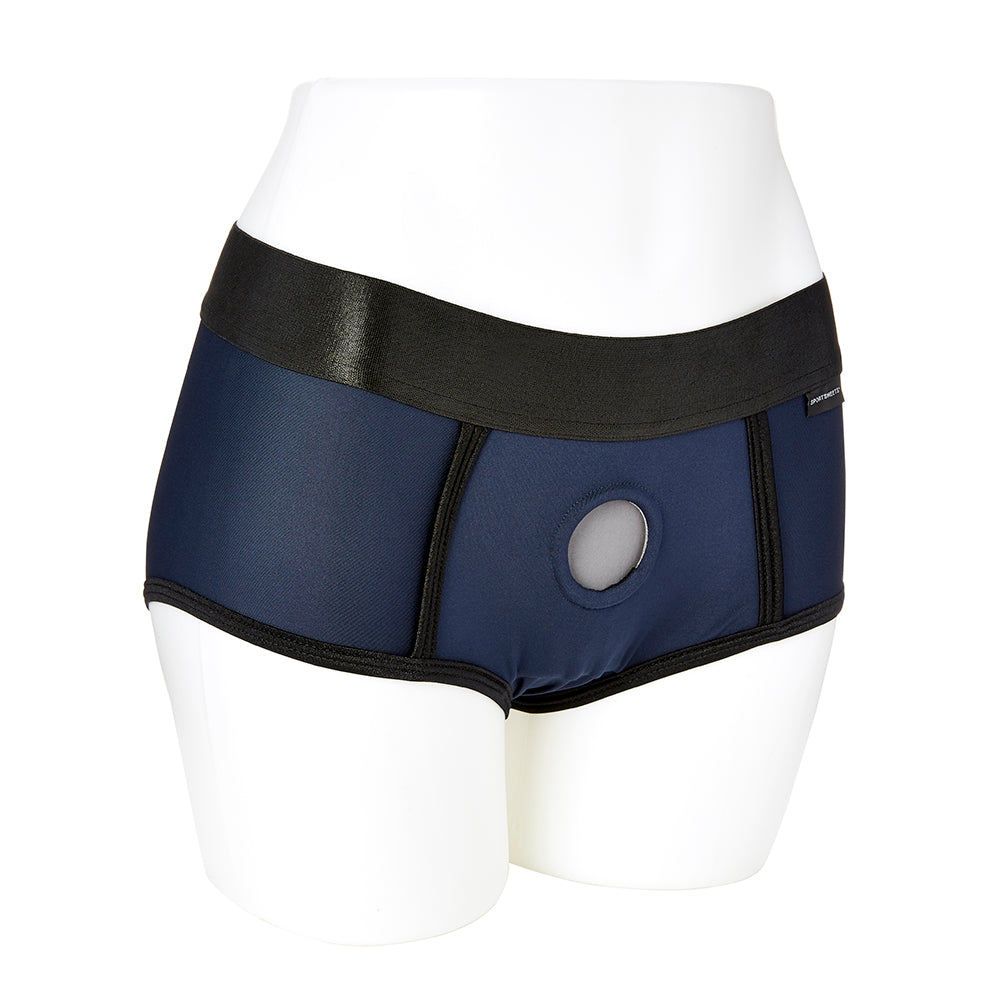 SPORTSHEETS EM.EX. FIT HARNESS NAVY XS