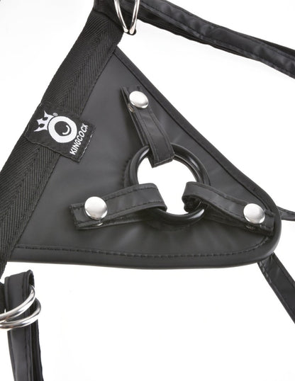 PIPEDREAM - KING COCK - FIT RITE HARNESS  BLACK
