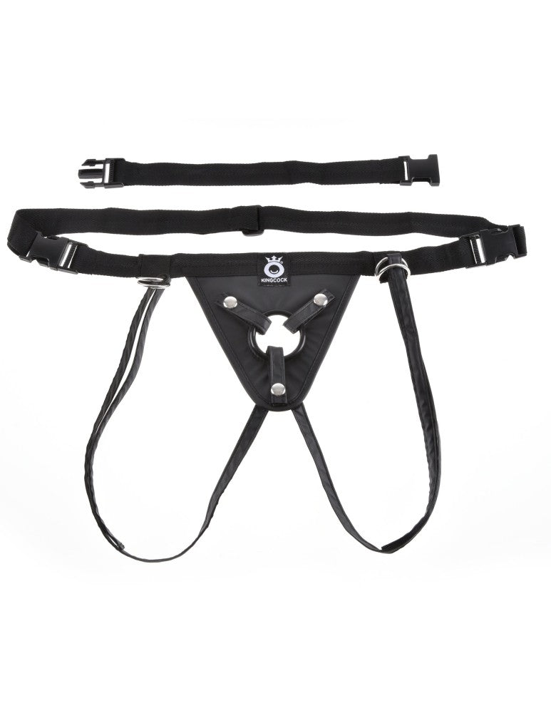 PIPEDREAM - KING COCK - FIT RITE HARNESS  BLACK