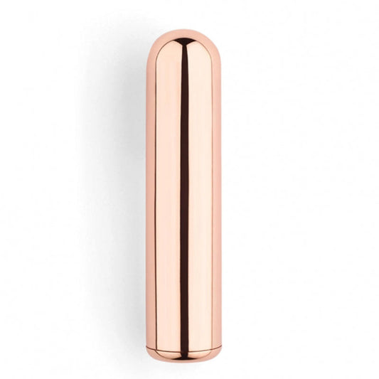 LE WAND CHROME BULLET RECHARGEABLE VIBRATOR ROSE GOLD