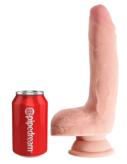 PIPEDREAM - KING COCK PLUS - 10" TRIPLE DENSITY COCK WITH BALLS LIGHT