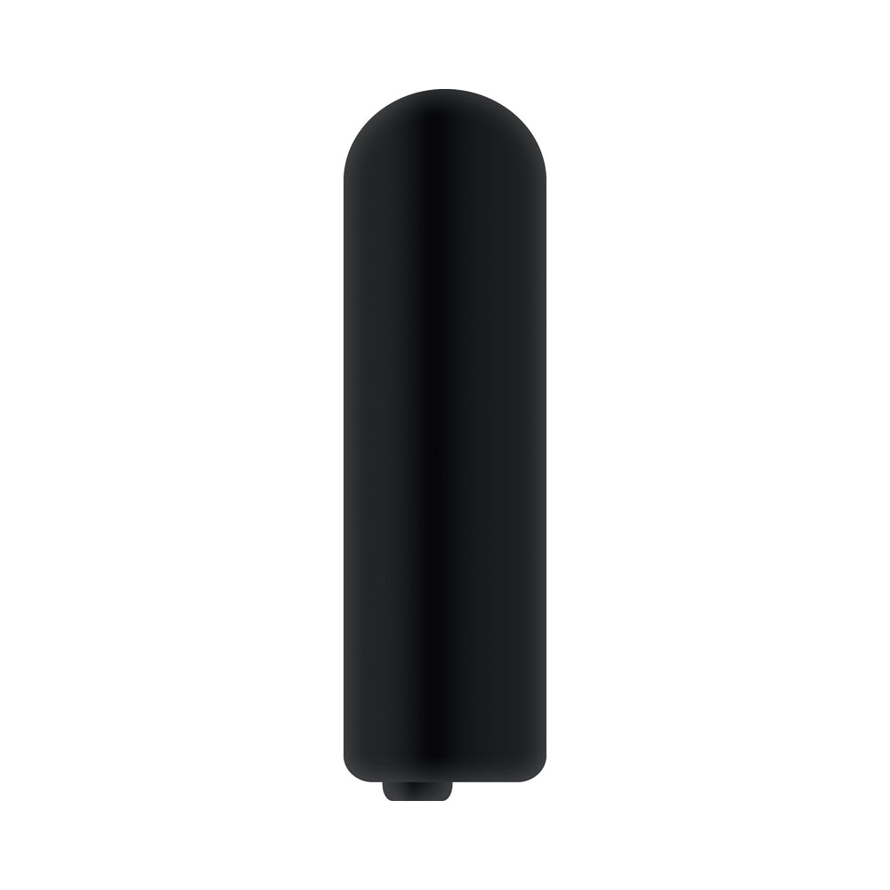 ZERO TOLERANCE BELL RINGER RECHARGEABLE VIBRATING FLICKING SILICONE COCKRING BLACK