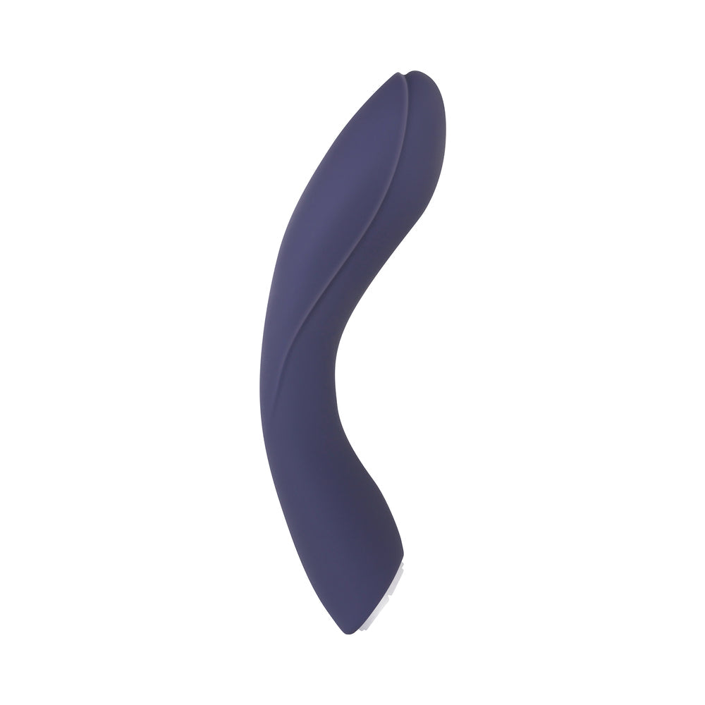 EVOLVED COMING STRONG RECHARGEABLE SILICONE G-SPOT VIBRATOR PURPLE