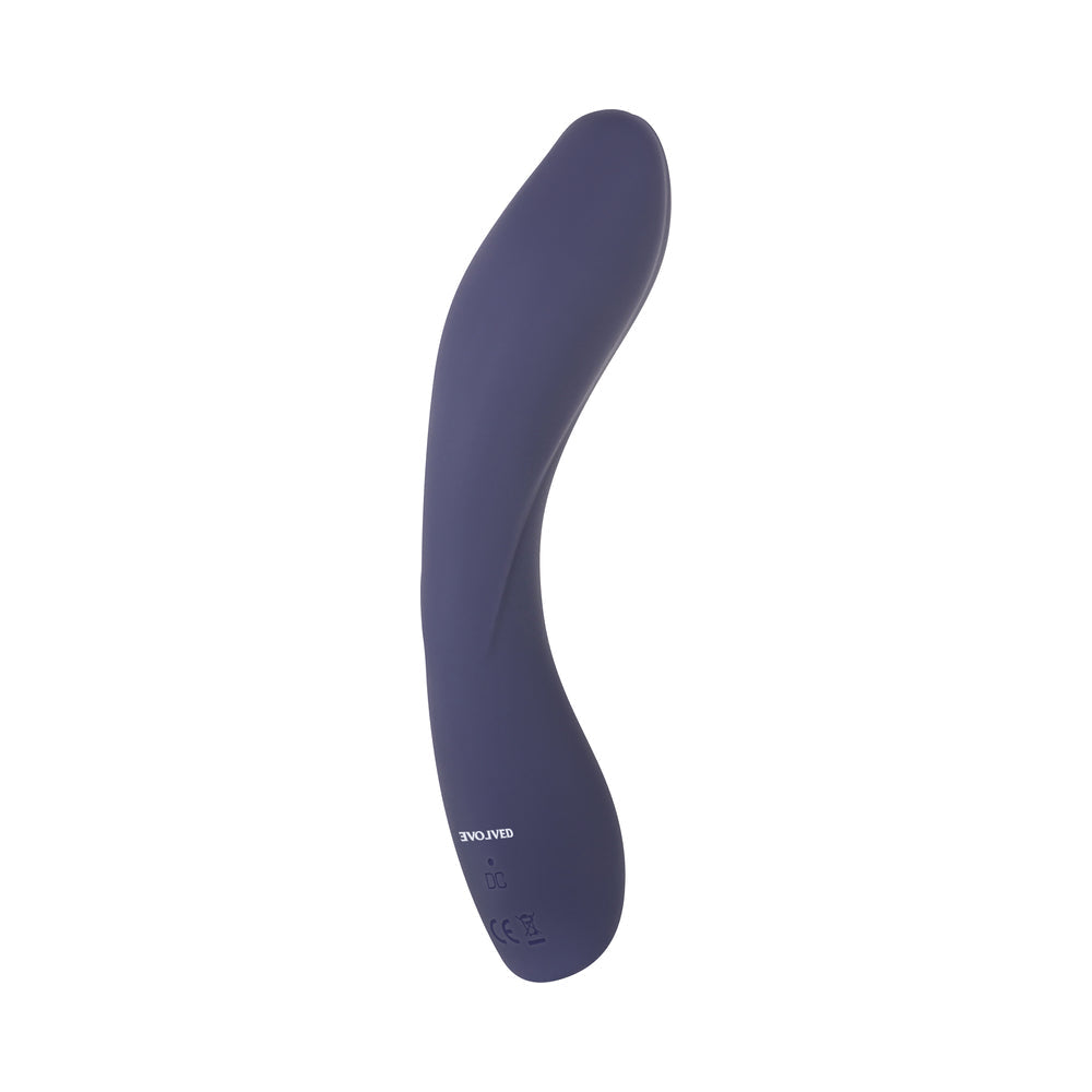 COMING STRONG RECHARGEABLE SILICONE G-SPOT VIBRATOR PURPLE