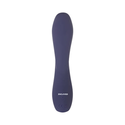 COMING STRONG RECHARGEABLE SILICONE G-SPOT VIBRATOR PURPLE