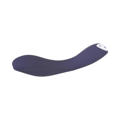 EVOLVED COMING STRONG RECHARGEABLE SILICONE G-SPOT VIBRATOR PURPLE