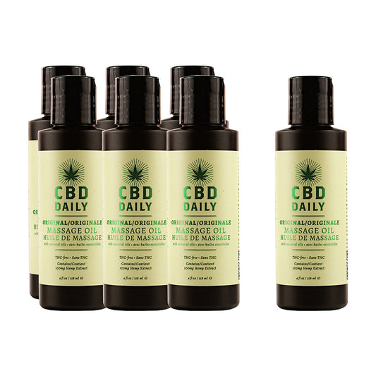 EARTHLY BODY CBD DAILY MASSAGE OIL INTRO DEAL