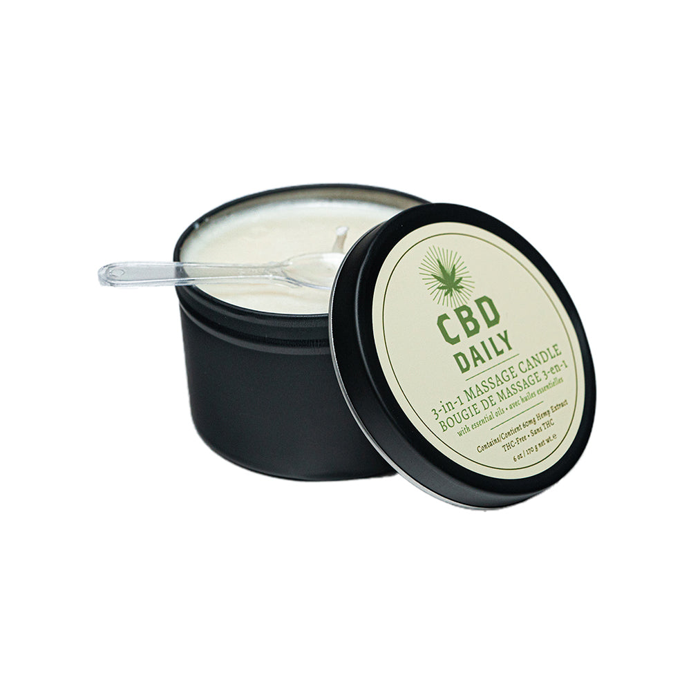 EARTHLY BODY - CBD DAILY SKIN CANDLE 3-IN-1