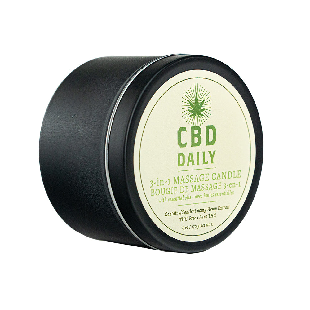 EARTHLY BODY - CBD DAILY SKIN CANDLE 3-IN-1