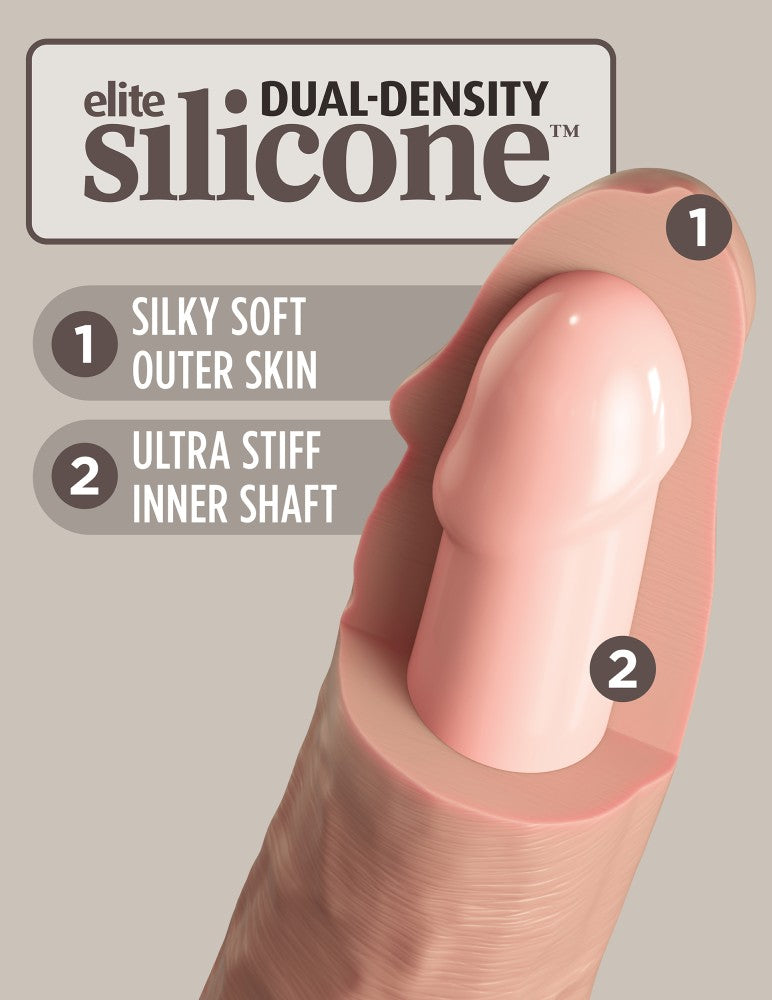 PIPEDREAM - KING COCK ELITE - BEGINNER'S SILICONE BODY DOCK KIT BLACK / BLACK