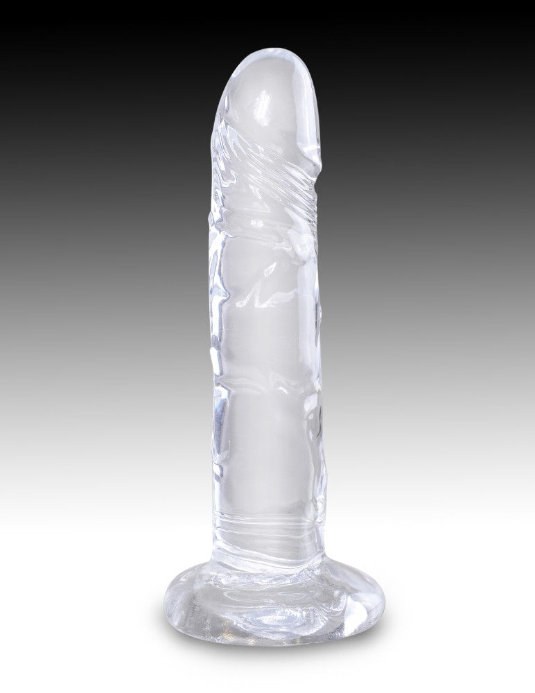 PIPEDREAM - KING COCK CLEAR - 6"  CLEAR