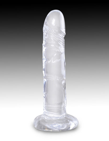 PIPEDREAM - KING COCK CLEAR - 6"  CLEAR