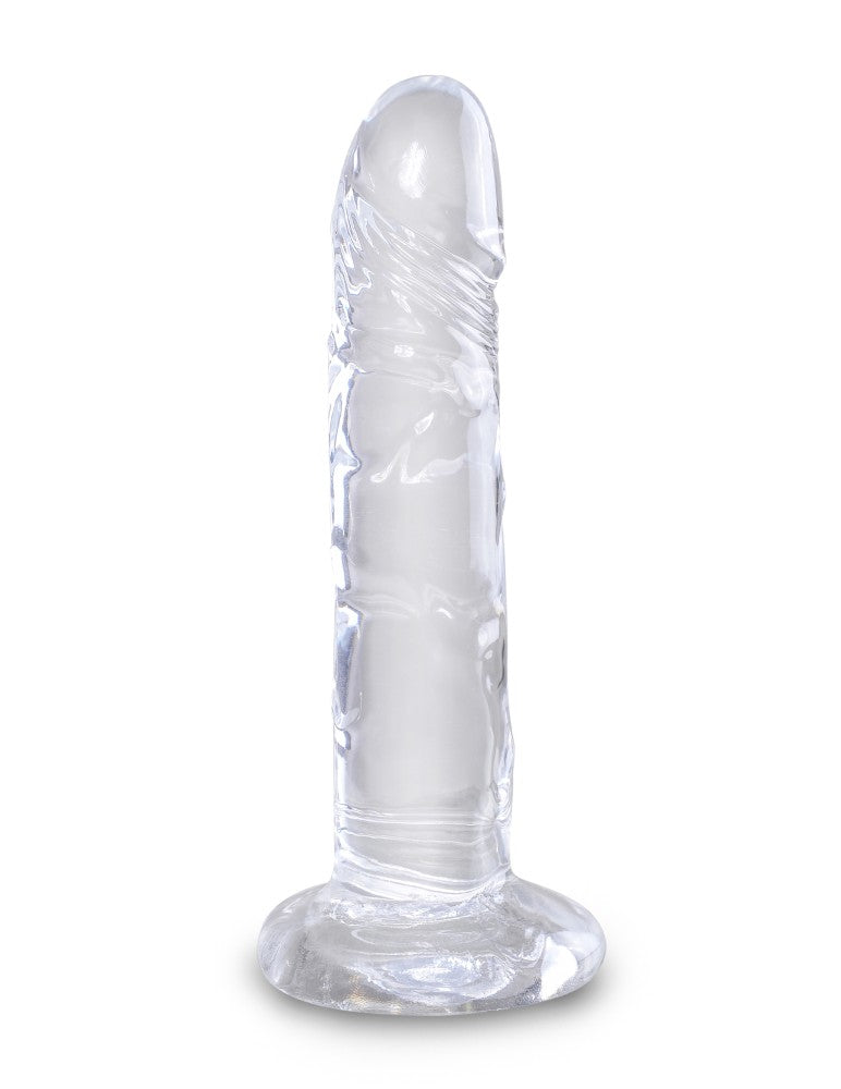 PIPEDREAM - KING COCK CLEAR - 6"  CLEAR