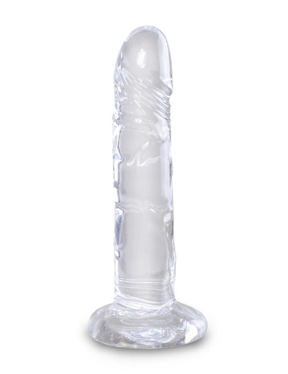 PIPEDREAM - KING COCK CLEAR - 6"  CLEAR