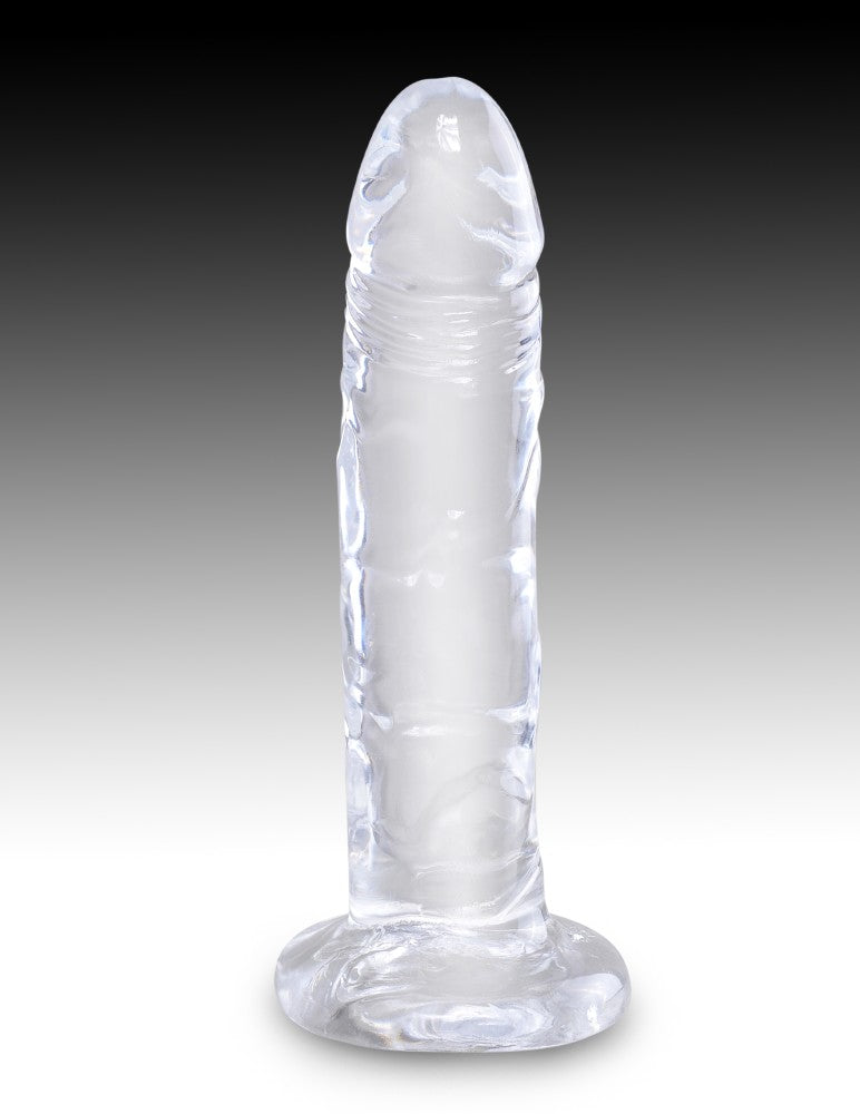 PIPEDREAM - KING COCK CLEAR - 6"  CLEAR