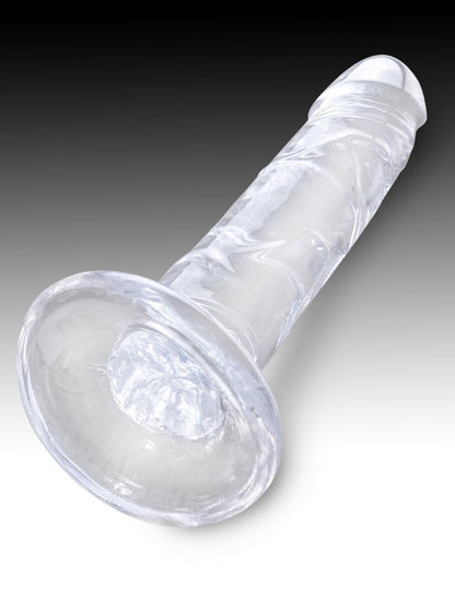 PIPEDREAM - KING COCK CLEAR - 6"  CLEAR
