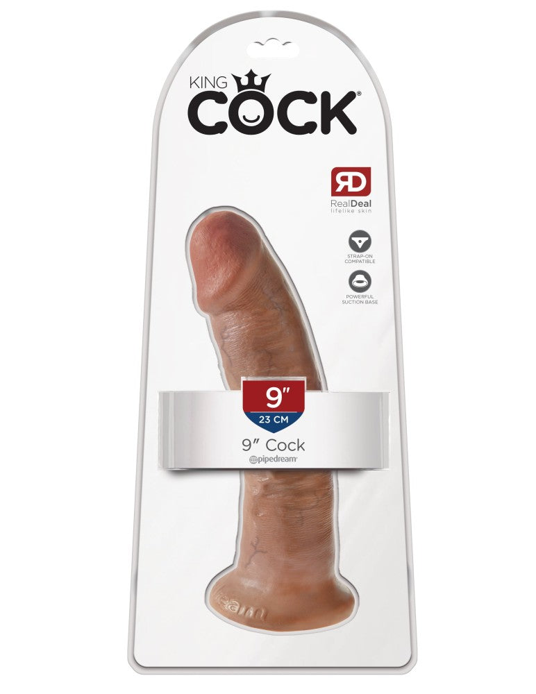 PIPEDREAM - KING COCK - 9" COCK  TAN