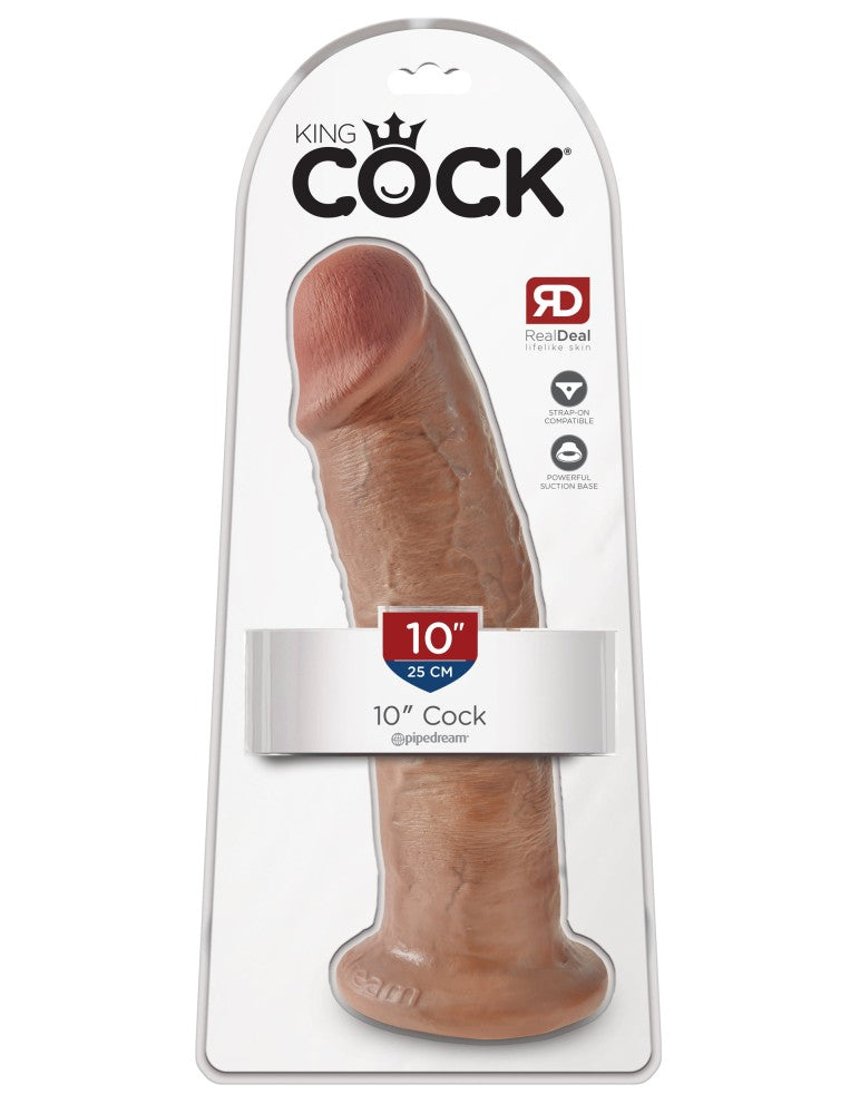 PIPEDREAM - KING COCK - 10" COCK TAN
