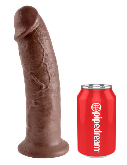 PIPEDREAM - KING COCK - 10" COCK  BROWN