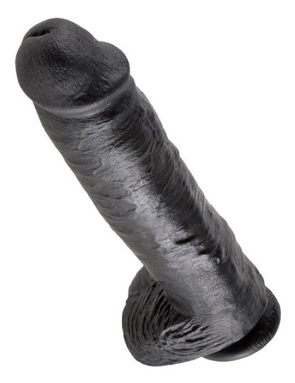PIPEDREAM - KING COCK - 11" COCK WITH BALLS BLACK