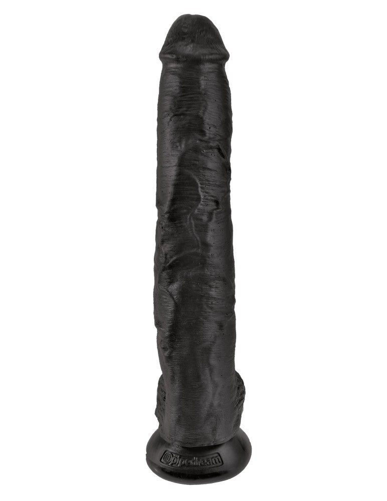 PIPEDREAM - KING COCK - 14" COCK WITH BALLS  BLACK