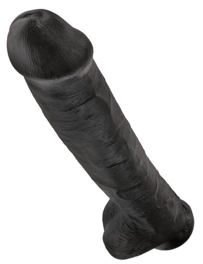 PIPEDREAM - KING COCK - 15" COCK WITH BALLS  BLACK