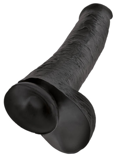 PIPEDREAM - KING COCK - 15" COCK WITH BALLS  BLACK
