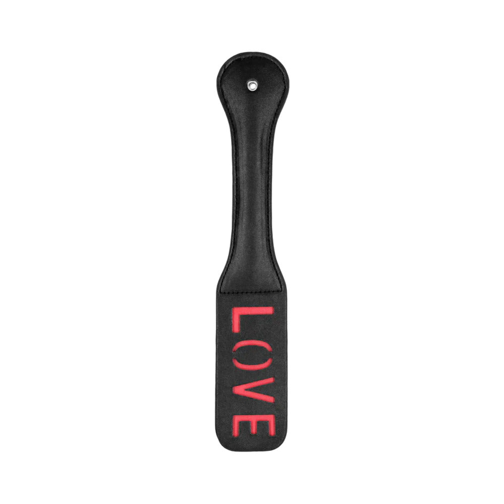 OUCH! ''LOVE'' PADDLE BLACK