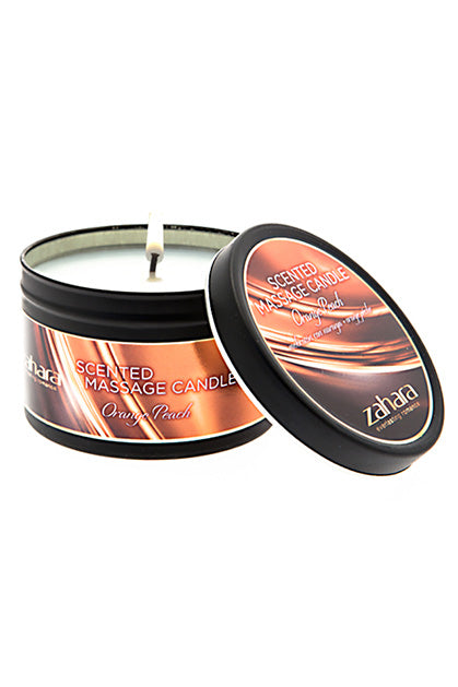ZAHARA - VELA MELOCOTON NARANJA PACK 12