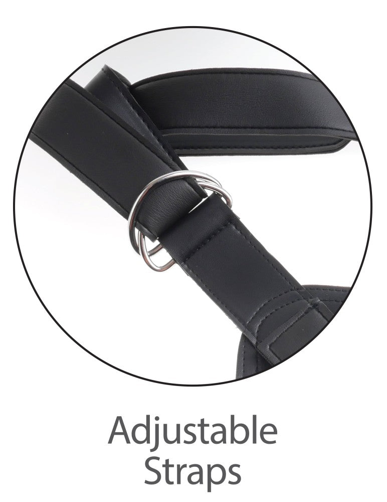 PIPEDREAM - KING COCK - 7" UNCUT WITH STRAP ON HARNESS  LIGHT