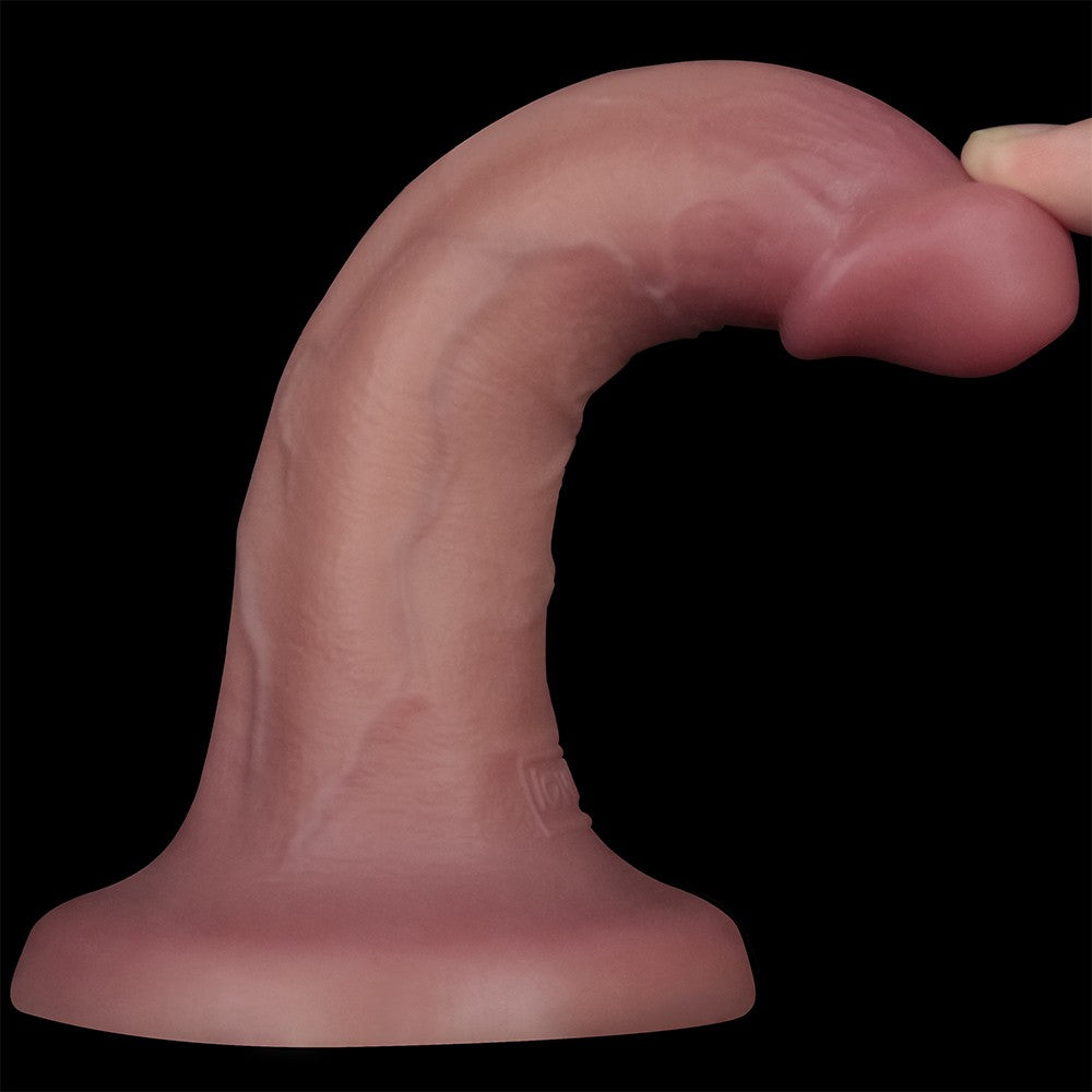 LOVETOY - 6'' VIBRATING DUAL DENSITY POWER COCK