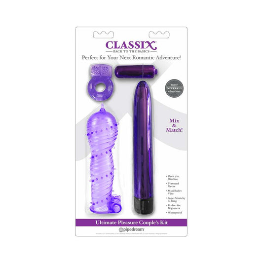 CLASSIX - ULTIMATE PLEASURE COUPLES KIT AZUL