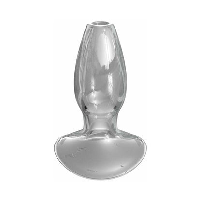 PIPEDREAM - ANAL FANTASY ELITE COLLECTION BEGINNER''S ANAL GAPER GLASS TUNNEL PLUG CLEAR