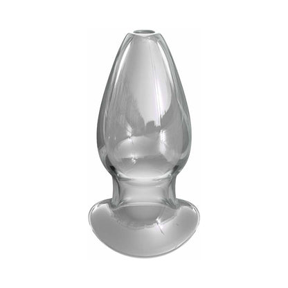 ANAL FANTASY ELITE COLLECTION MEGA ANAL GAPER GLASS TUNNEL PLUG CLEAR