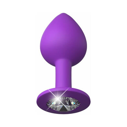 PIPEDREAM - FANTASÍA PARA ELLA PLUG ANAL MEDIANO DE SILICONA PURPLE LITTLE GEM