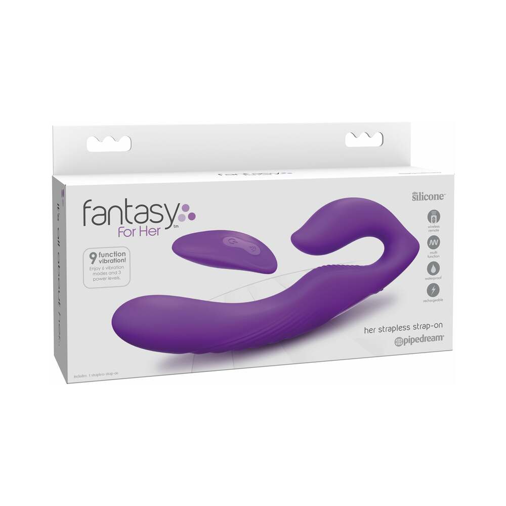 FANTASY FOR HER HER ULTIMATE STRAPLESS STRAP-ON PURPLE
