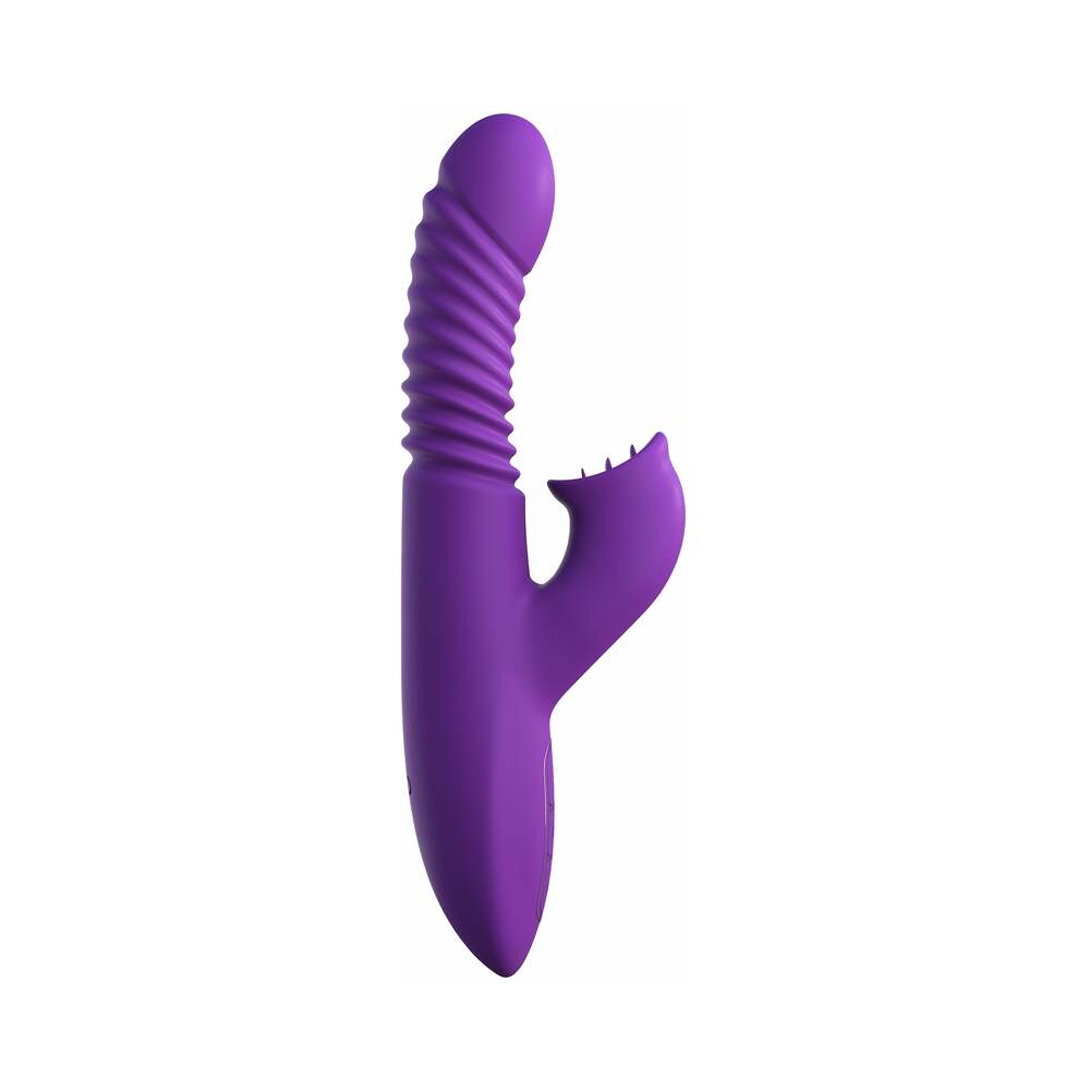 PIPEDREAM - FANTASY FOR HER RECHARGEABLE SILICONE ULTIMATE THRUSTING CLIT STIMULATE-HER PURPLE